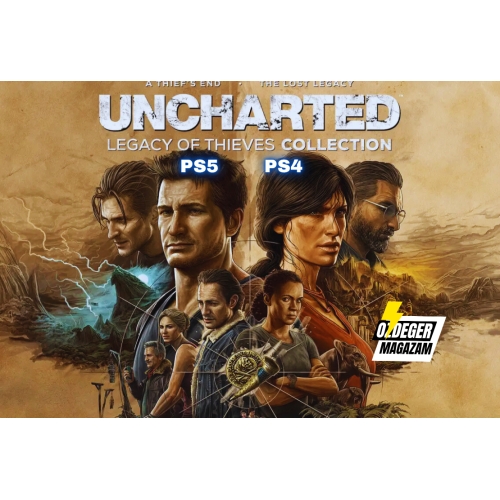  UNCHARTED 4 Collection PS4PS5+GARANTİ+DESTEK